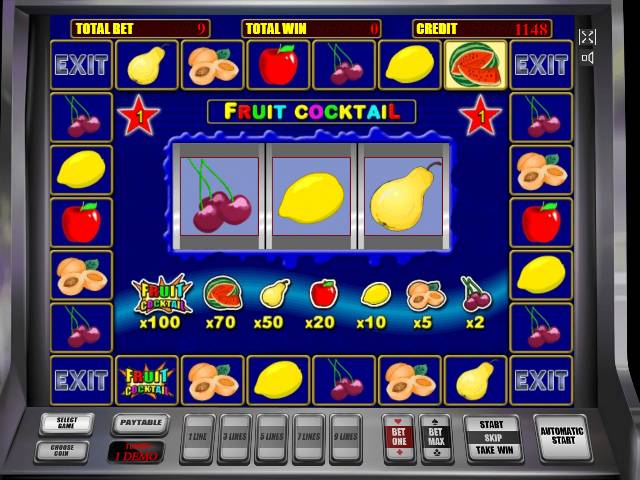 Игровые автоматы фрут коктейль джой казино