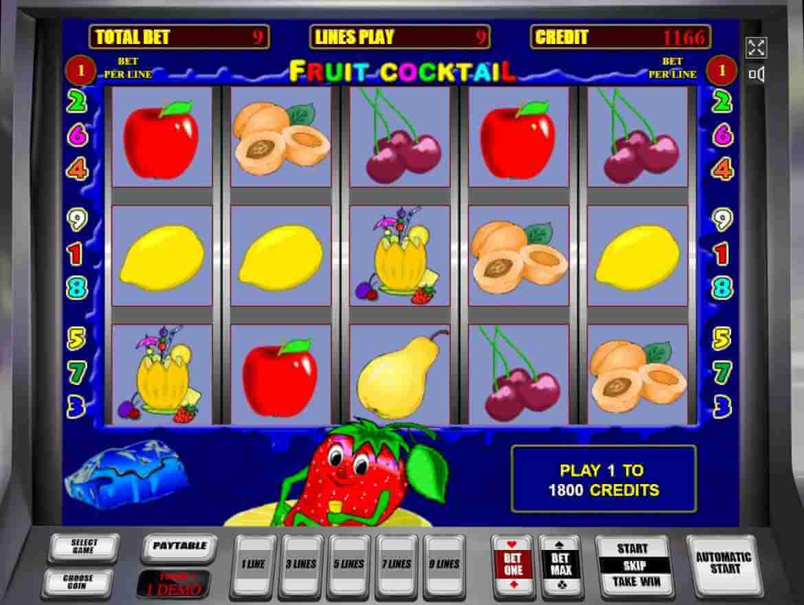 Игровые автоматы фрут коктейль карты мэджик играть онлайн