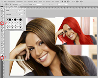 Как изменить цвет волос в Photoshop
